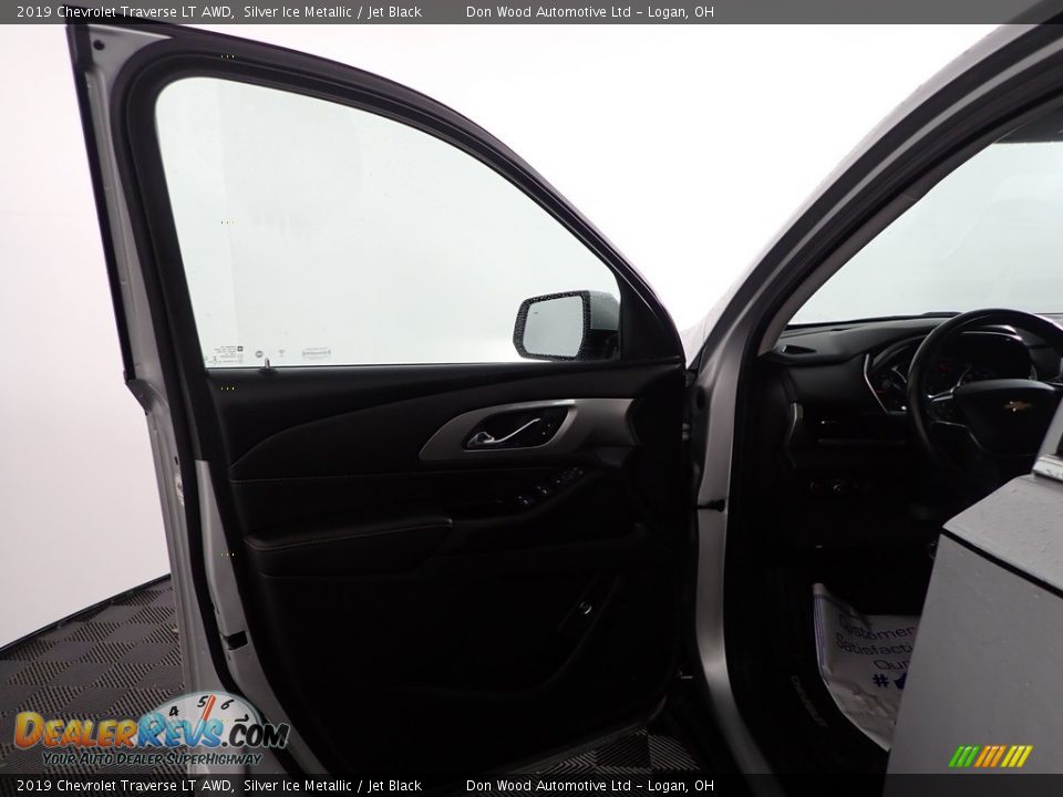 2019 Chevrolet Traverse LT AWD Silver Ice Metallic / Jet Black Photo #12