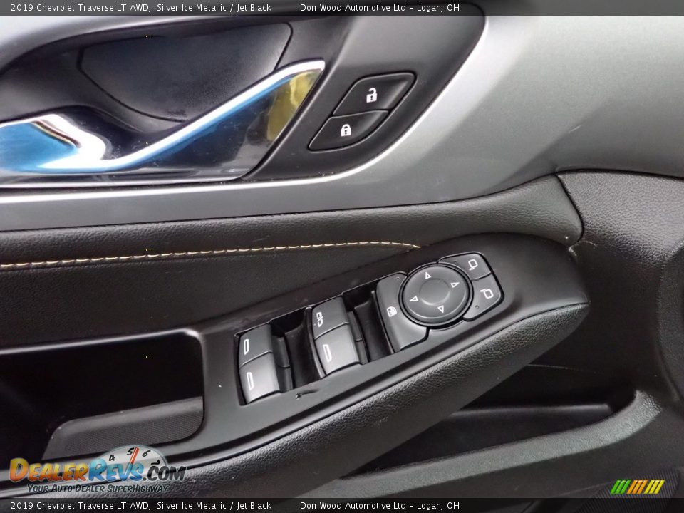 2019 Chevrolet Traverse LT AWD Silver Ice Metallic / Jet Black Photo #13