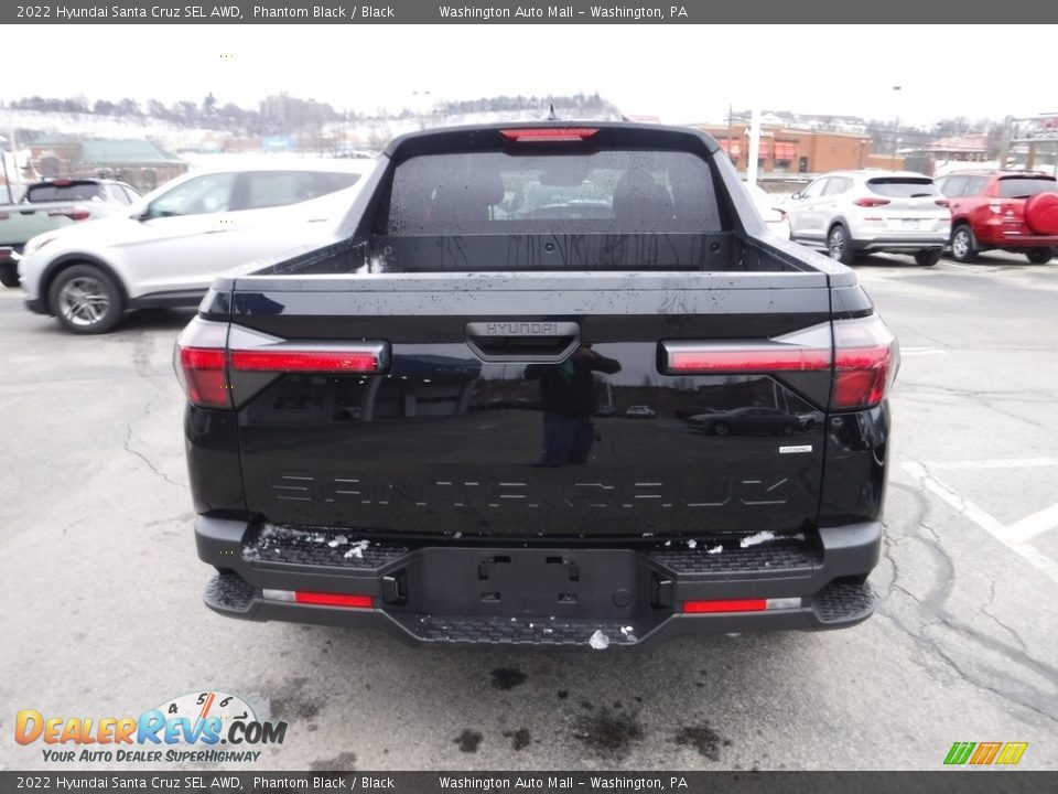 2022 Hyundai Santa Cruz SEL AWD Phantom Black / Black Photo #8