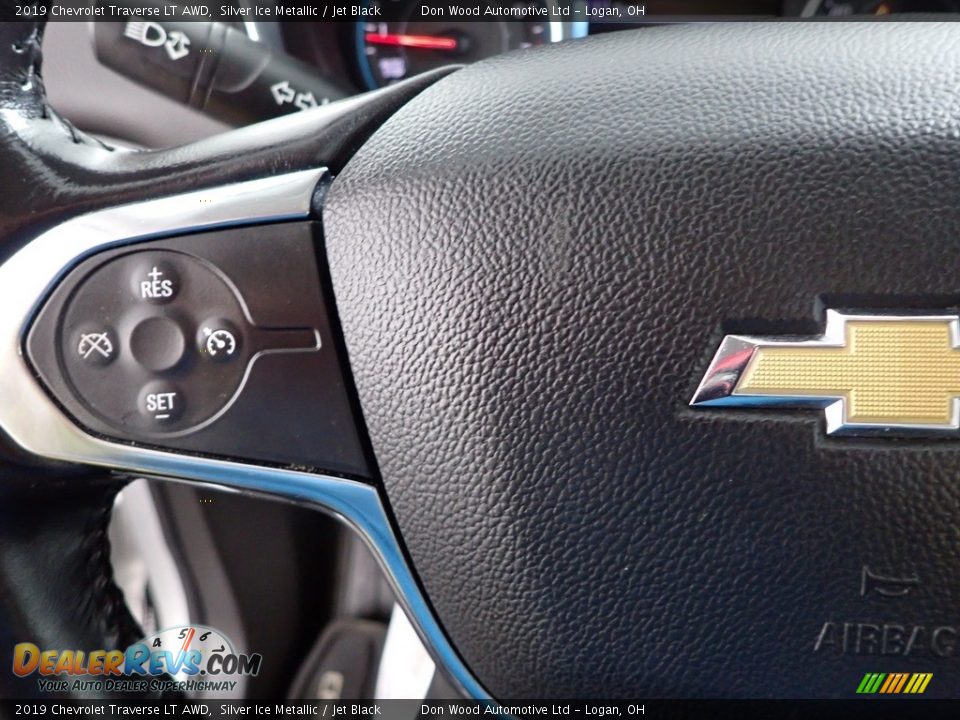 2019 Chevrolet Traverse LT AWD Silver Ice Metallic / Jet Black Photo #17