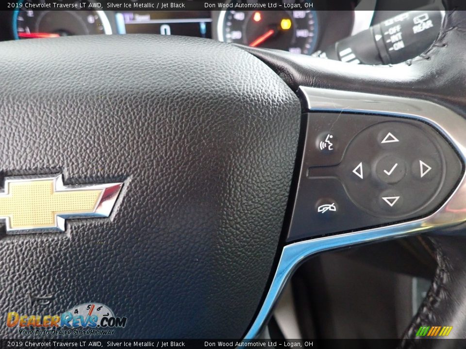 2019 Chevrolet Traverse LT AWD Silver Ice Metallic / Jet Black Photo #18