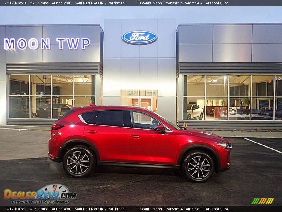 2017 Mazda CX-5 Grand Touring AWD Soul Red Metallic / Parchment Photo #1