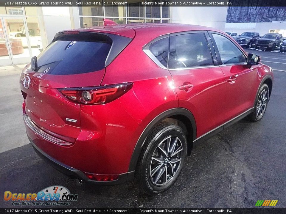 2017 Mazda CX-5 Grand Touring AWD Soul Red Metallic / Parchment Photo #2