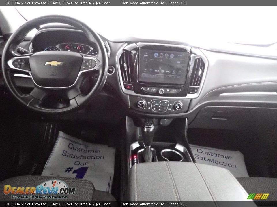 2019 Chevrolet Traverse LT AWD Silver Ice Metallic / Jet Black Photo #27