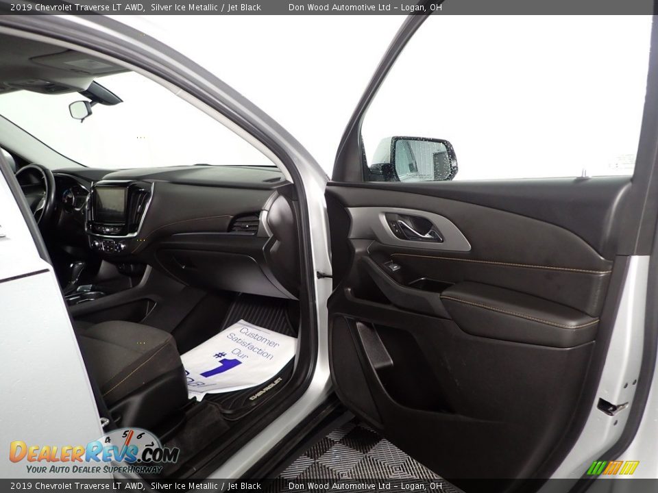 2019 Chevrolet Traverse LT AWD Silver Ice Metallic / Jet Black Photo #28