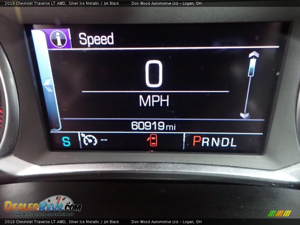 2019 Chevrolet Traverse LT AWD Silver Ice Metallic / Jet Black Photo #34