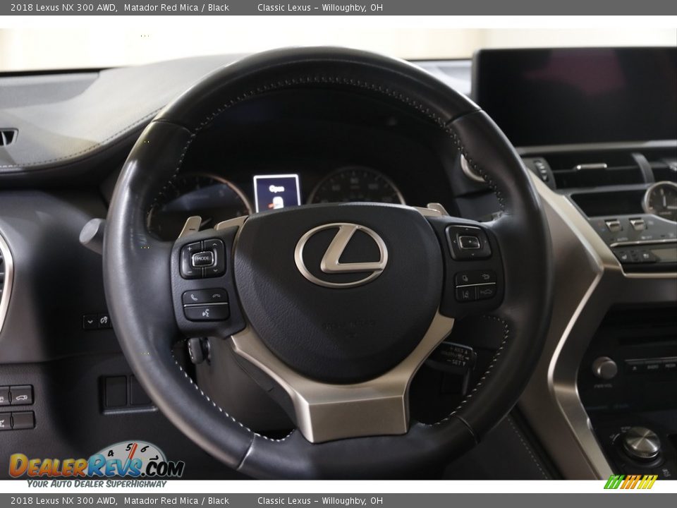 2018 Lexus NX 300 AWD Matador Red Mica / Black Photo #7