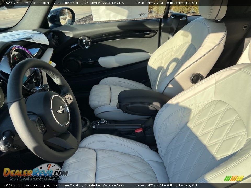 Chesterfield/Satellite Grey Interior - 2023 Mini Convertible Cooper Photo #5