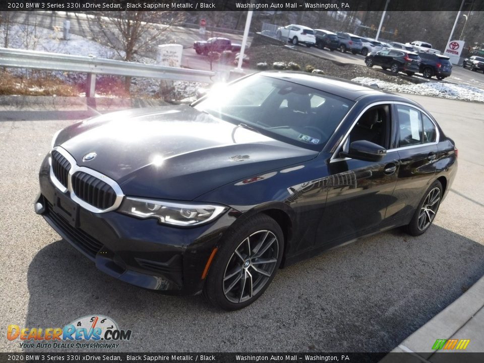 2020 BMW 3 Series 330i xDrive Sedan Black Sapphire Metallic / Black Photo #11