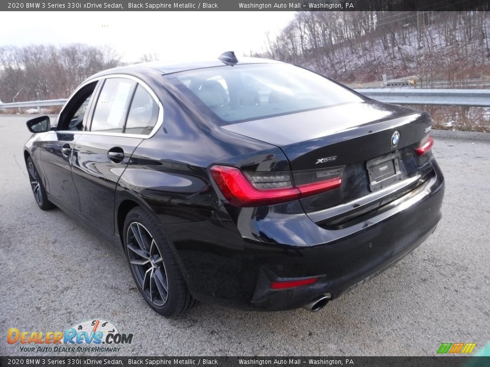 2020 BMW 3 Series 330i xDrive Sedan Black Sapphire Metallic / Black Photo #13