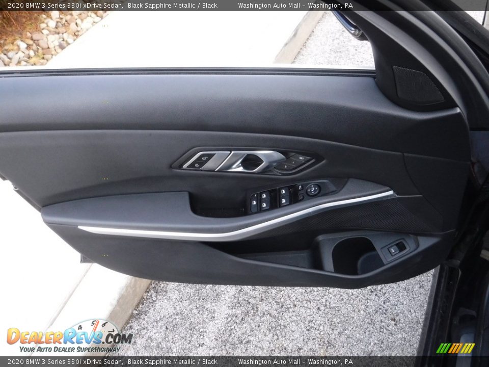 2020 BMW 3 Series 330i xDrive Sedan Black Sapphire Metallic / Black Photo #18