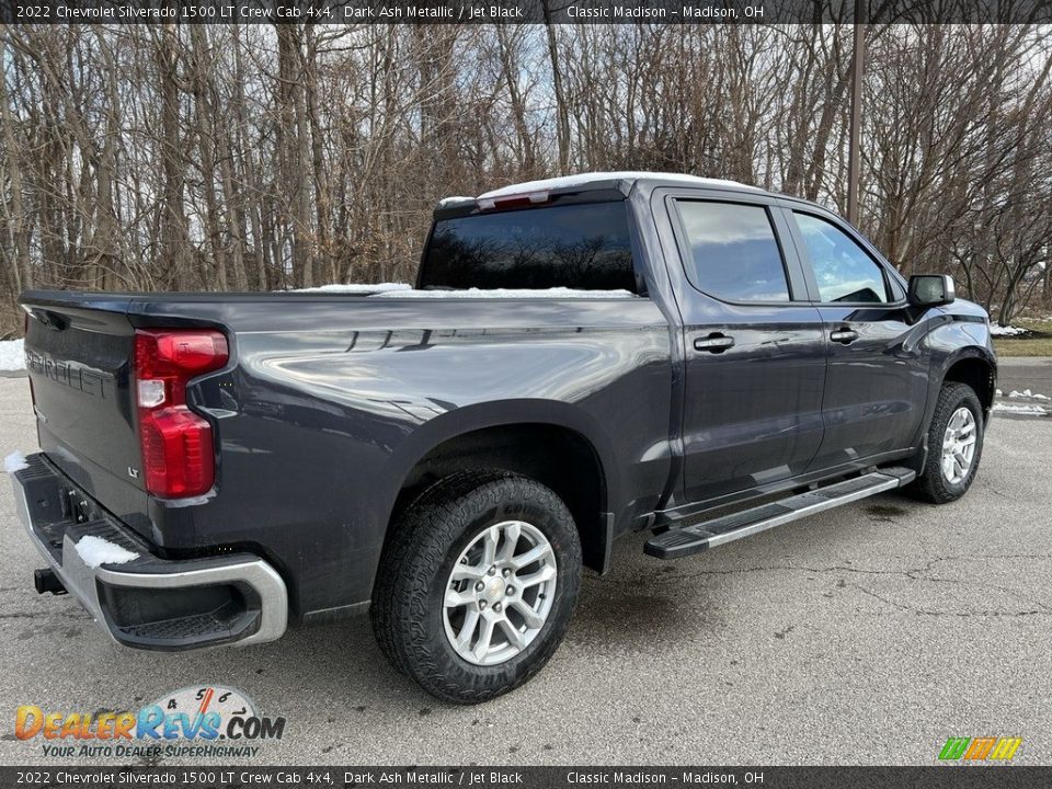 2022 Chevrolet Silverado 1500 LT Crew Cab 4x4 Dark Ash Metallic / Jet Black Photo #3
