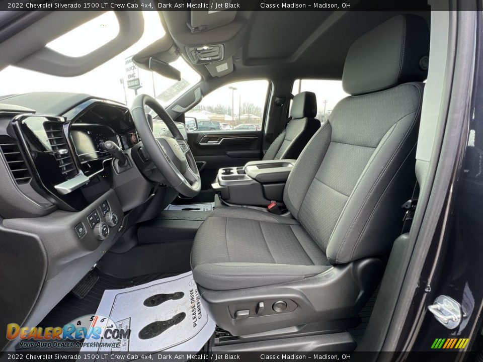 2022 Chevrolet Silverado 1500 LT Crew Cab 4x4 Dark Ash Metallic / Jet Black Photo #6