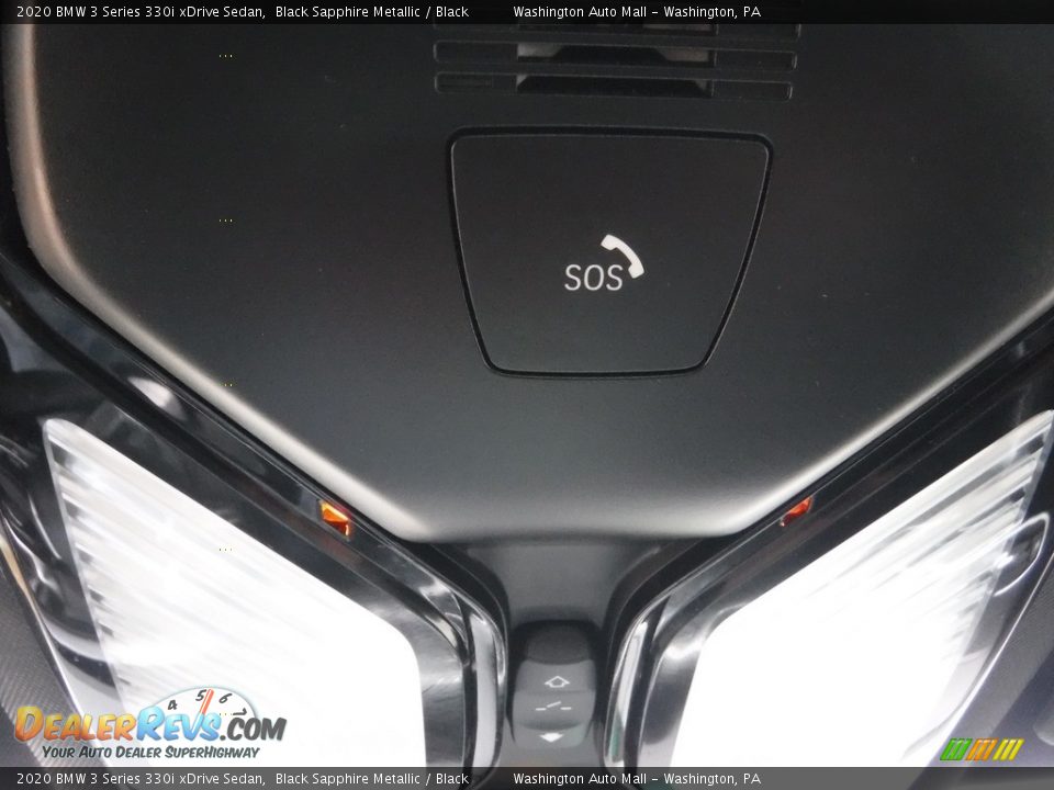 2020 BMW 3 Series 330i xDrive Sedan Black Sapphire Metallic / Black Photo #25