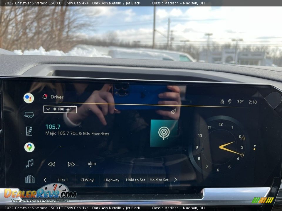 2022 Chevrolet Silverado 1500 LT Crew Cab 4x4 Dark Ash Metallic / Jet Black Photo #11