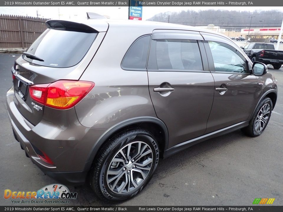 2019 Mitsubishi Outlander Sport ES AWC Quartz Brown Metallic / Black Photo #6