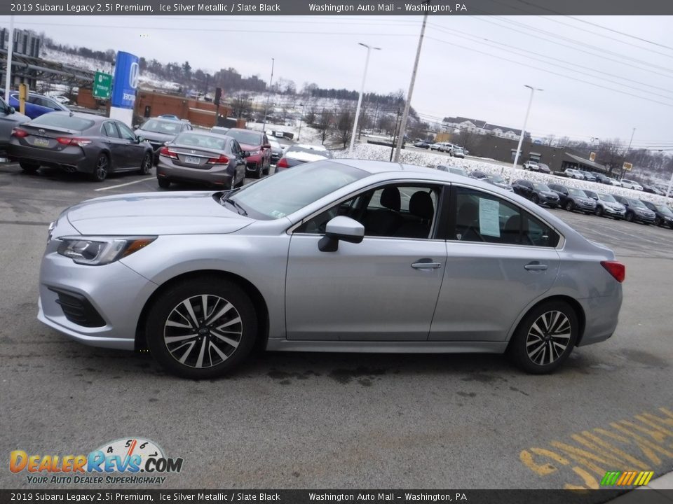 2019 Subaru Legacy 2.5i Premium Ice Silver Metallic / Slate Black Photo #5