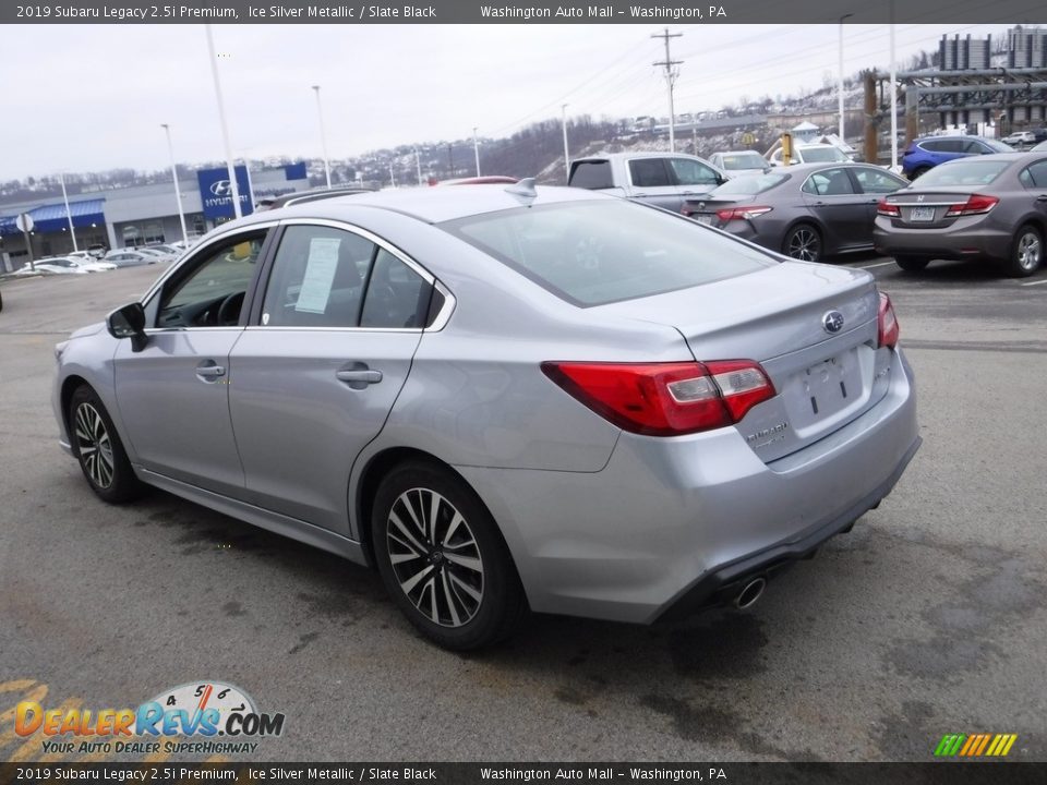 2019 Subaru Legacy 2.5i Premium Ice Silver Metallic / Slate Black Photo #6