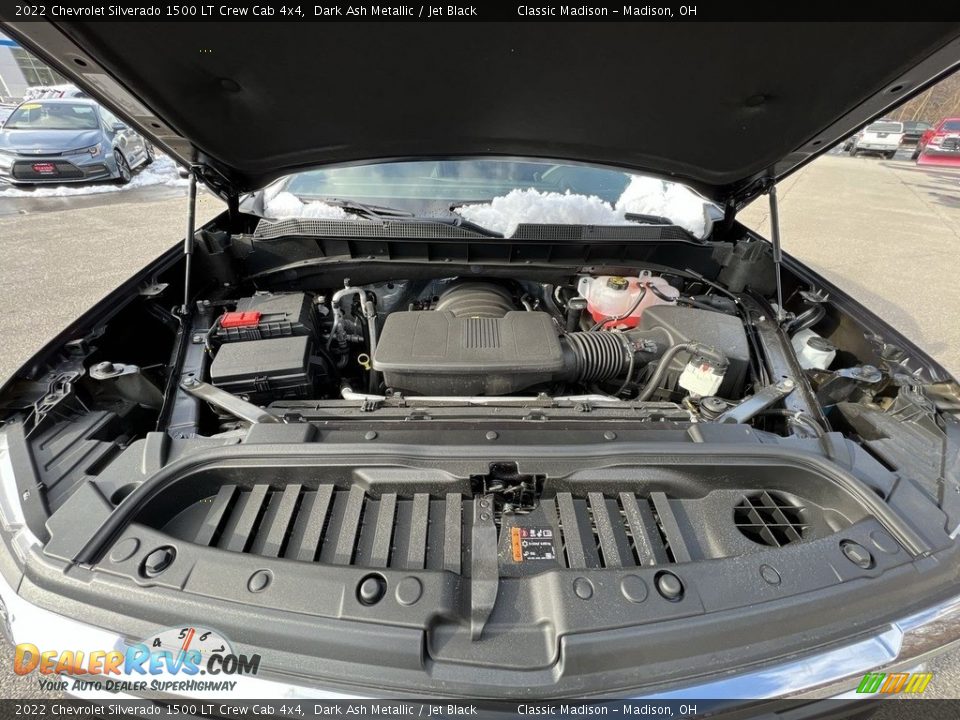 2022 Chevrolet Silverado 1500 LT Crew Cab 4x4 Dark Ash Metallic / Jet Black Photo #19