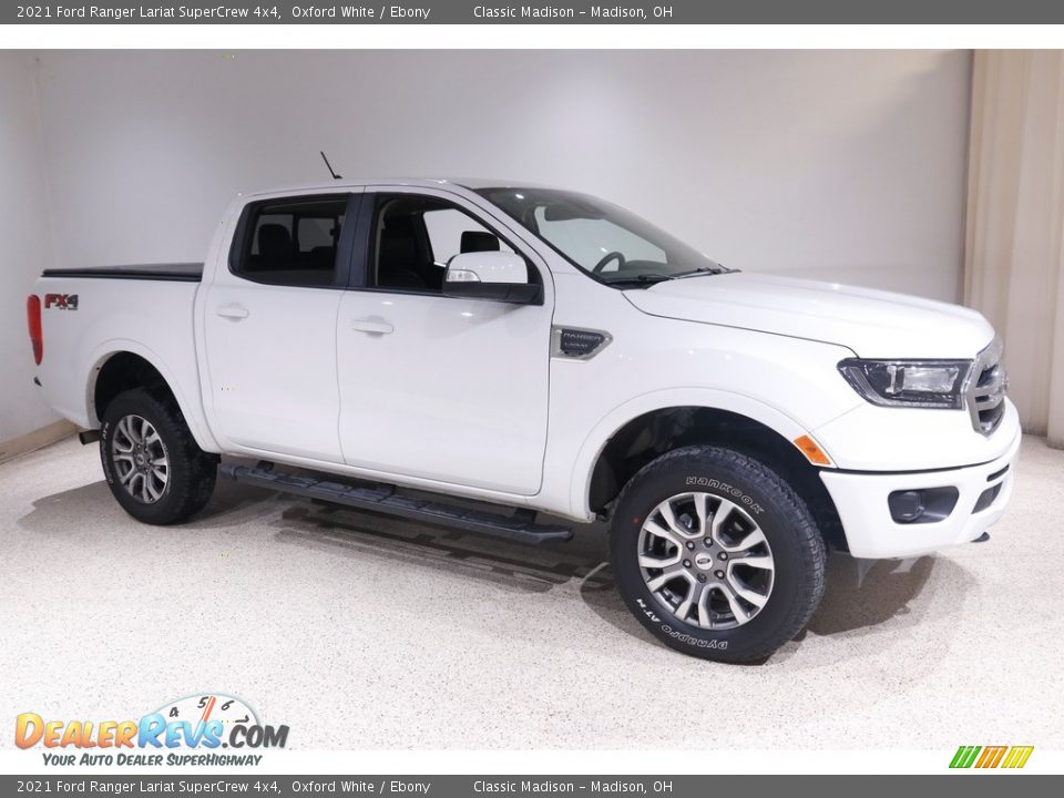 Oxford White 2021 Ford Ranger Lariat SuperCrew 4x4 Photo #1