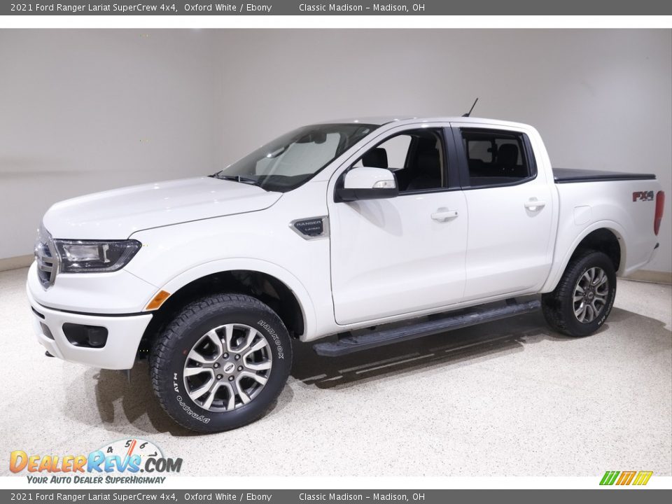 Front 3/4 View of 2021 Ford Ranger Lariat SuperCrew 4x4 Photo #3