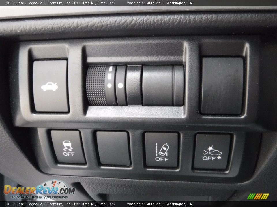 2019 Subaru Legacy 2.5i Premium Ice Silver Metallic / Slate Black Photo #14