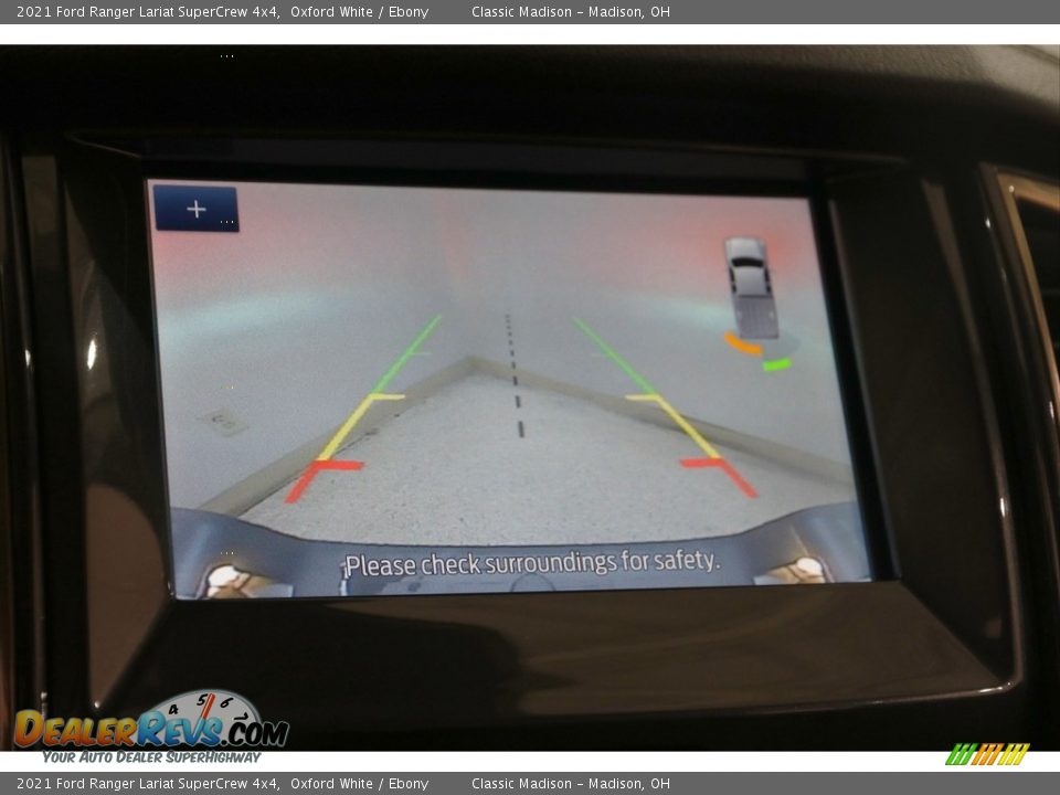 2021 Ford Ranger Lariat SuperCrew 4x4 Oxford White / Ebony Photo #14