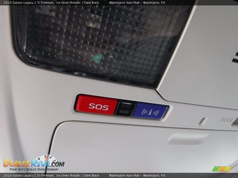 2019 Subaru Legacy 2.5i Premium Ice Silver Metallic / Slate Black Photo #22