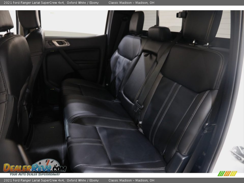 2021 Ford Ranger Lariat SuperCrew 4x4 Oxford White / Ebony Photo #20