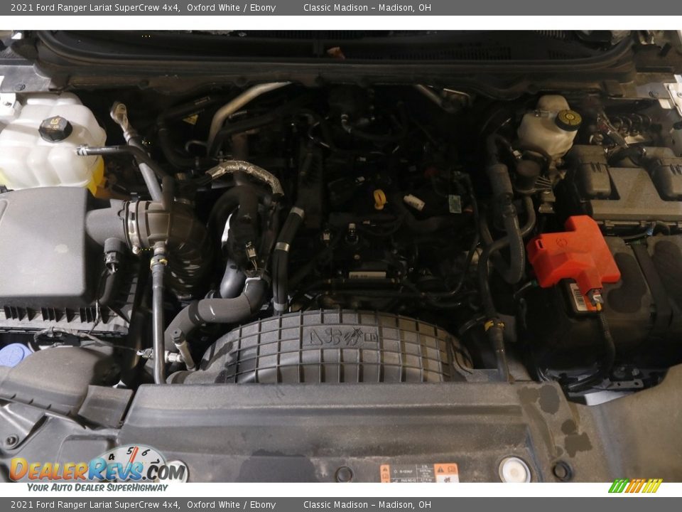 2021 Ford Ranger Lariat SuperCrew 4x4 Oxford White / Ebony Photo #22