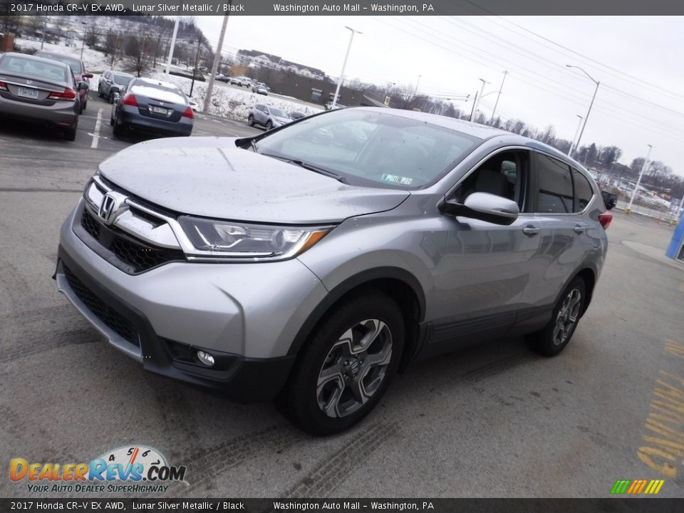 2017 Honda CR-V EX AWD Lunar Silver Metallic / Black Photo #6