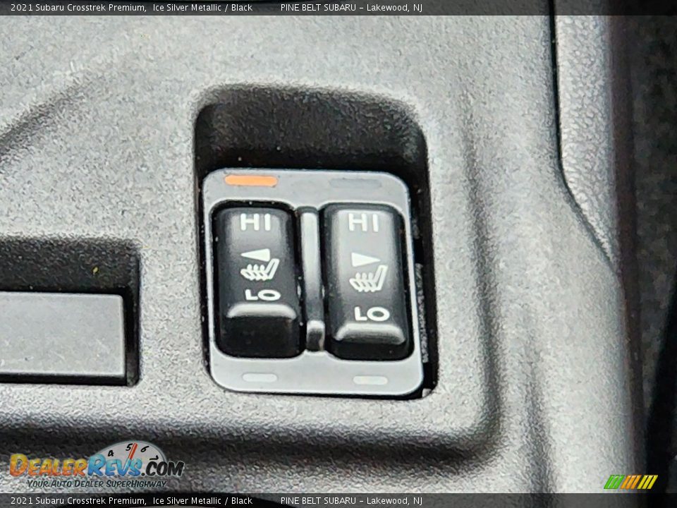 2021 Subaru Crosstrek Premium Ice Silver Metallic / Black Photo #7