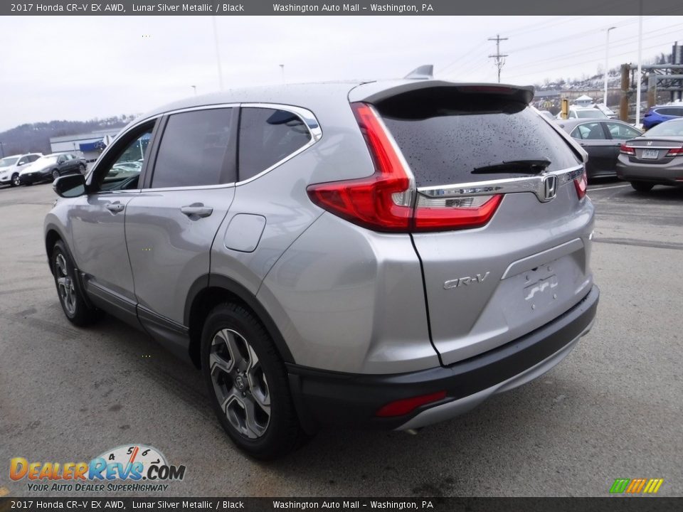 2017 Honda CR-V EX AWD Lunar Silver Metallic / Black Photo #8