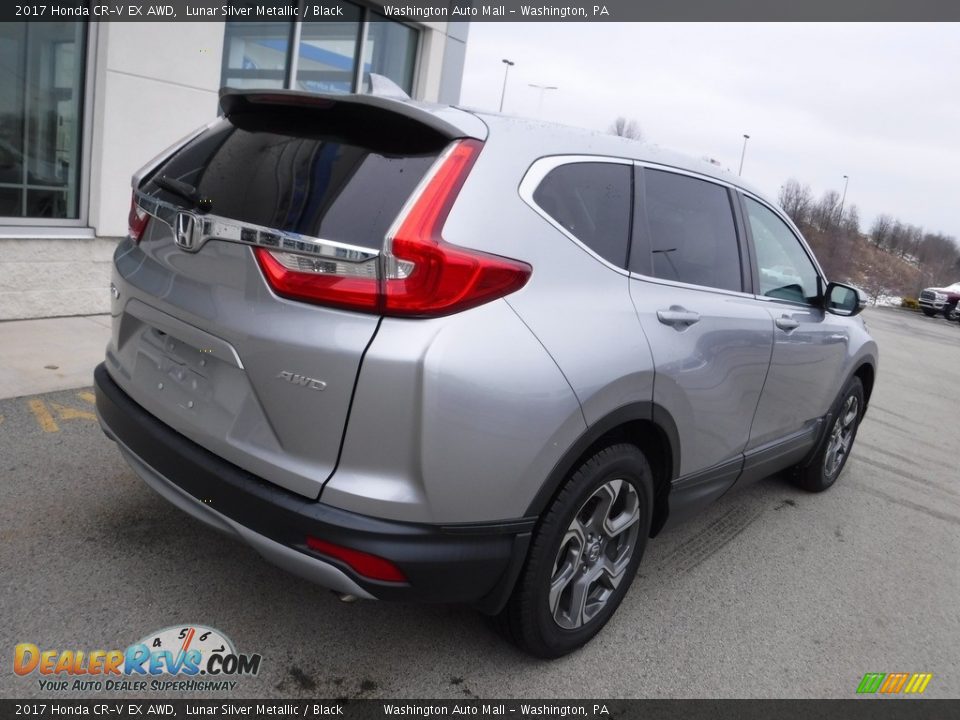 2017 Honda CR-V EX AWD Lunar Silver Metallic / Black Photo #10