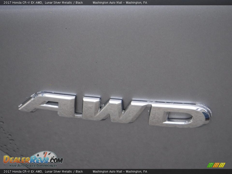 2017 Honda CR-V EX AWD Lunar Silver Metallic / Black Photo #11