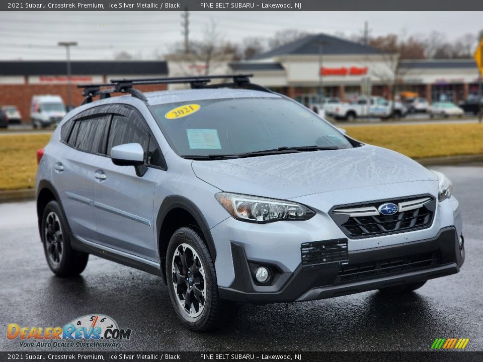 2021 Subaru Crosstrek Premium Ice Silver Metallic / Black Photo #12