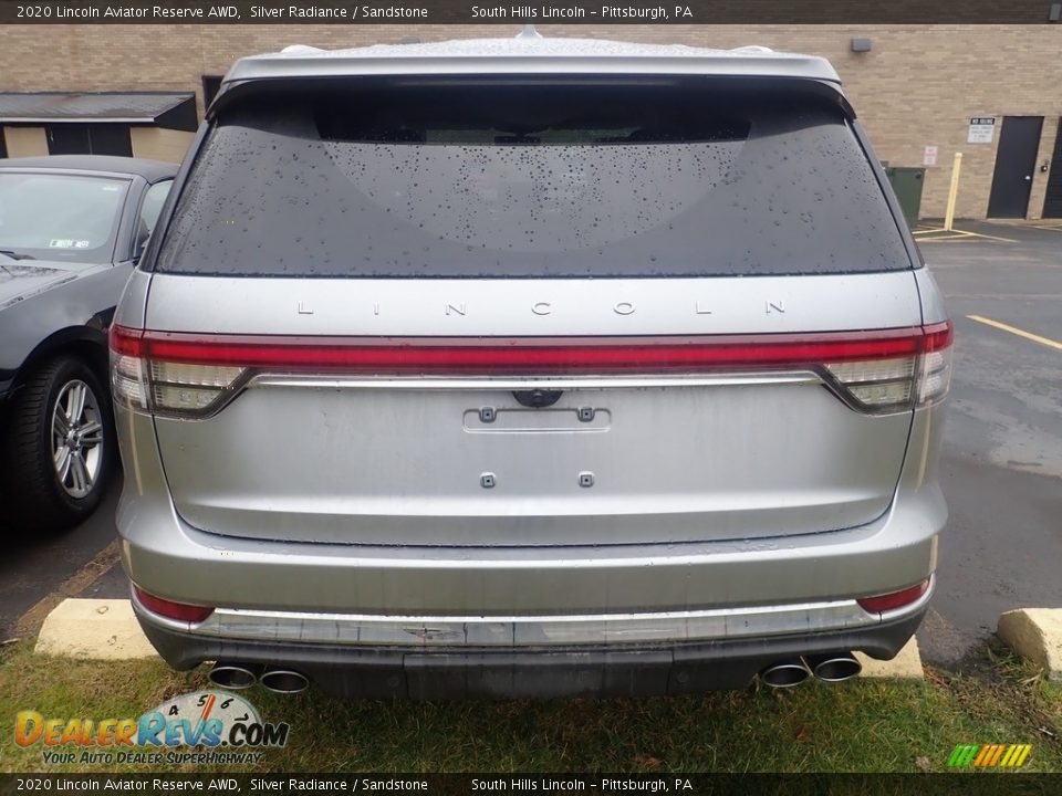 2020 Lincoln Aviator Reserve AWD Silver Radiance / Sandstone Photo #3