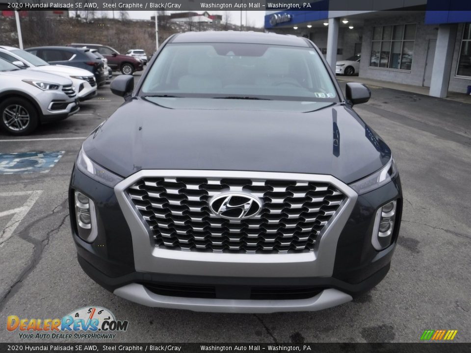 2020 Hyundai Palisade SE AWD Steel Graphite / Black/Gray Photo #4