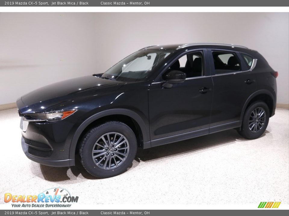 2019 Mazda CX-5 Sport Jet Black Mica / Black Photo #3