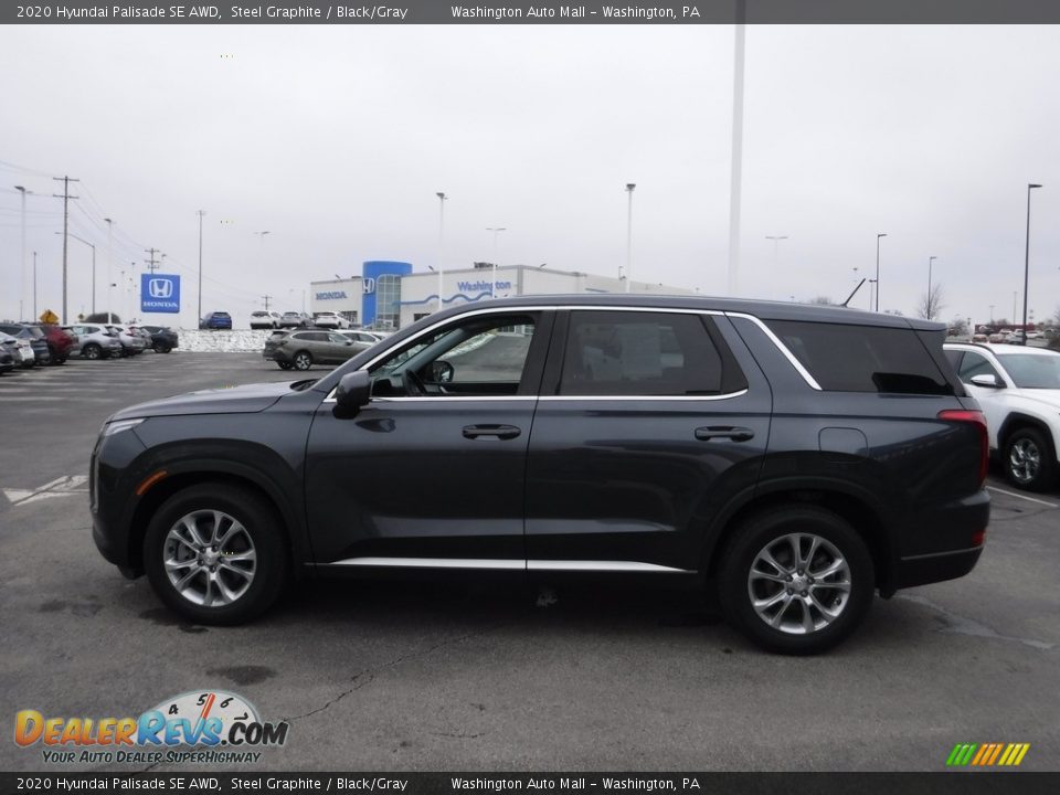 2020 Hyundai Palisade SE AWD Steel Graphite / Black/Gray Photo #6