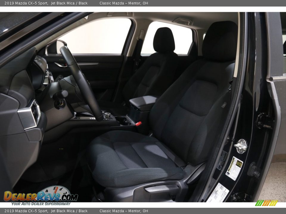 2019 Mazda CX-5 Sport Jet Black Mica / Black Photo #5
