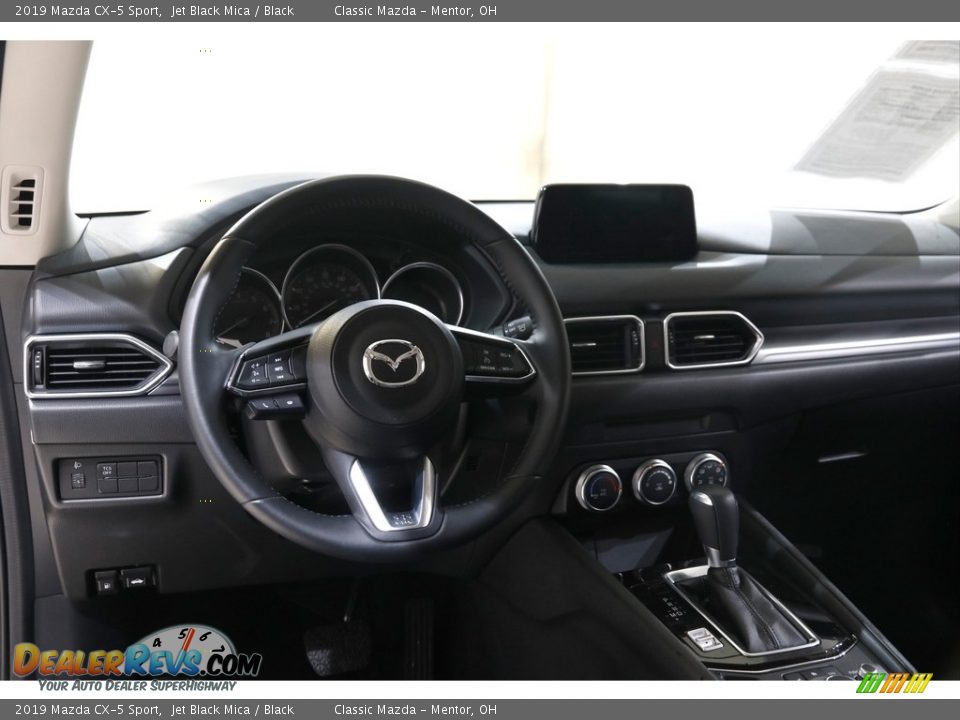 2019 Mazda CX-5 Sport Jet Black Mica / Black Photo #6