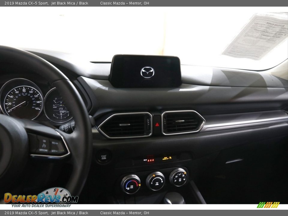 2019 Mazda CX-5 Sport Jet Black Mica / Black Photo #9