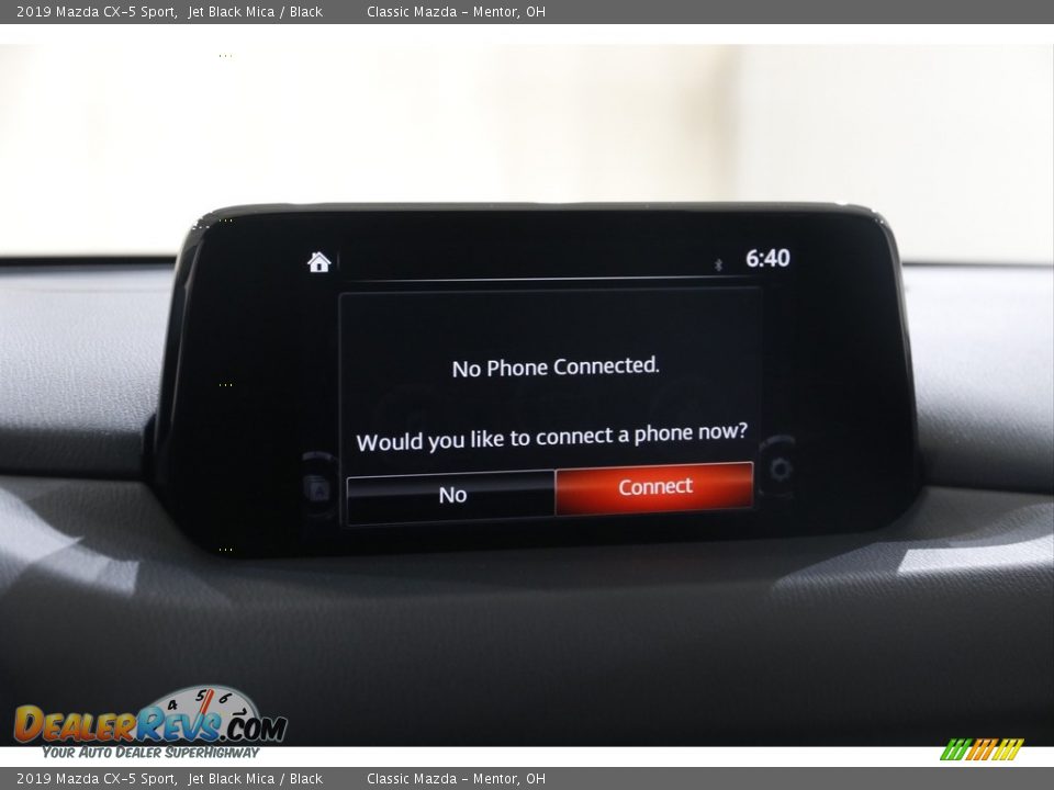 2019 Mazda CX-5 Sport Jet Black Mica / Black Photo #10