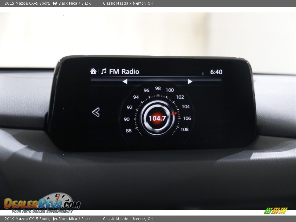 2019 Mazda CX-5 Sport Jet Black Mica / Black Photo #11