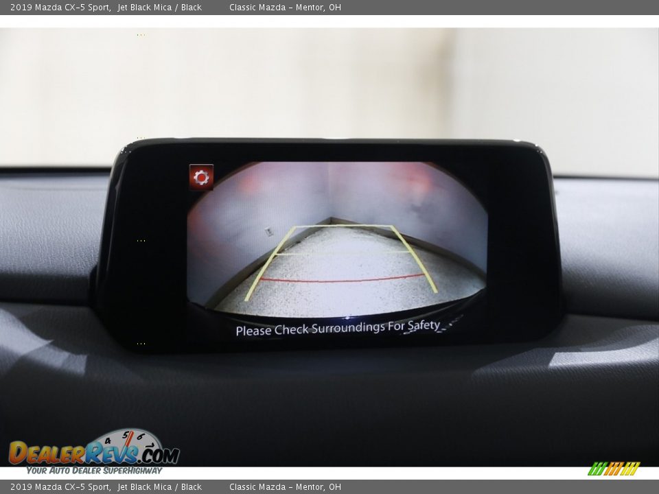 2019 Mazda CX-5 Sport Jet Black Mica / Black Photo #12