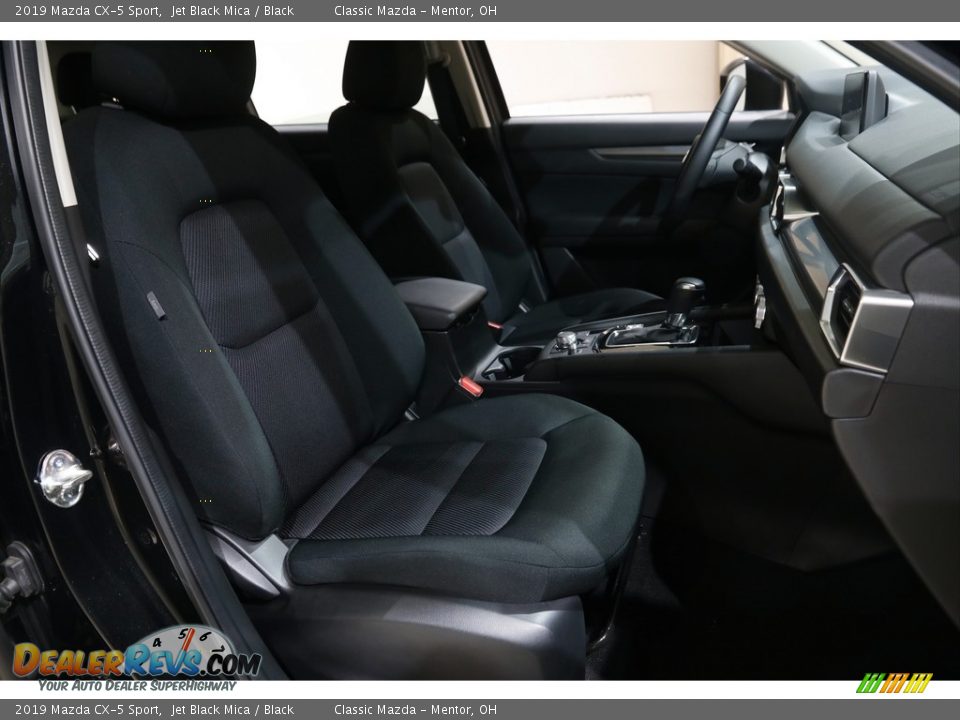 2019 Mazda CX-5 Sport Jet Black Mica / Black Photo #14
