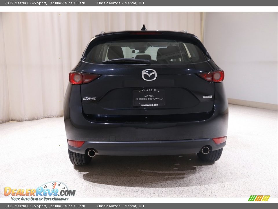 2019 Mazda CX-5 Sport Jet Black Mica / Black Photo #17
