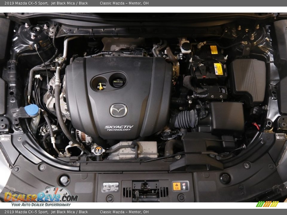 2019 Mazda CX-5 Sport Jet Black Mica / Black Photo #18