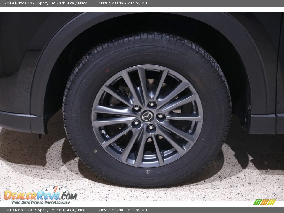 2019 Mazda CX-5 Sport Jet Black Mica / Black Photo #19